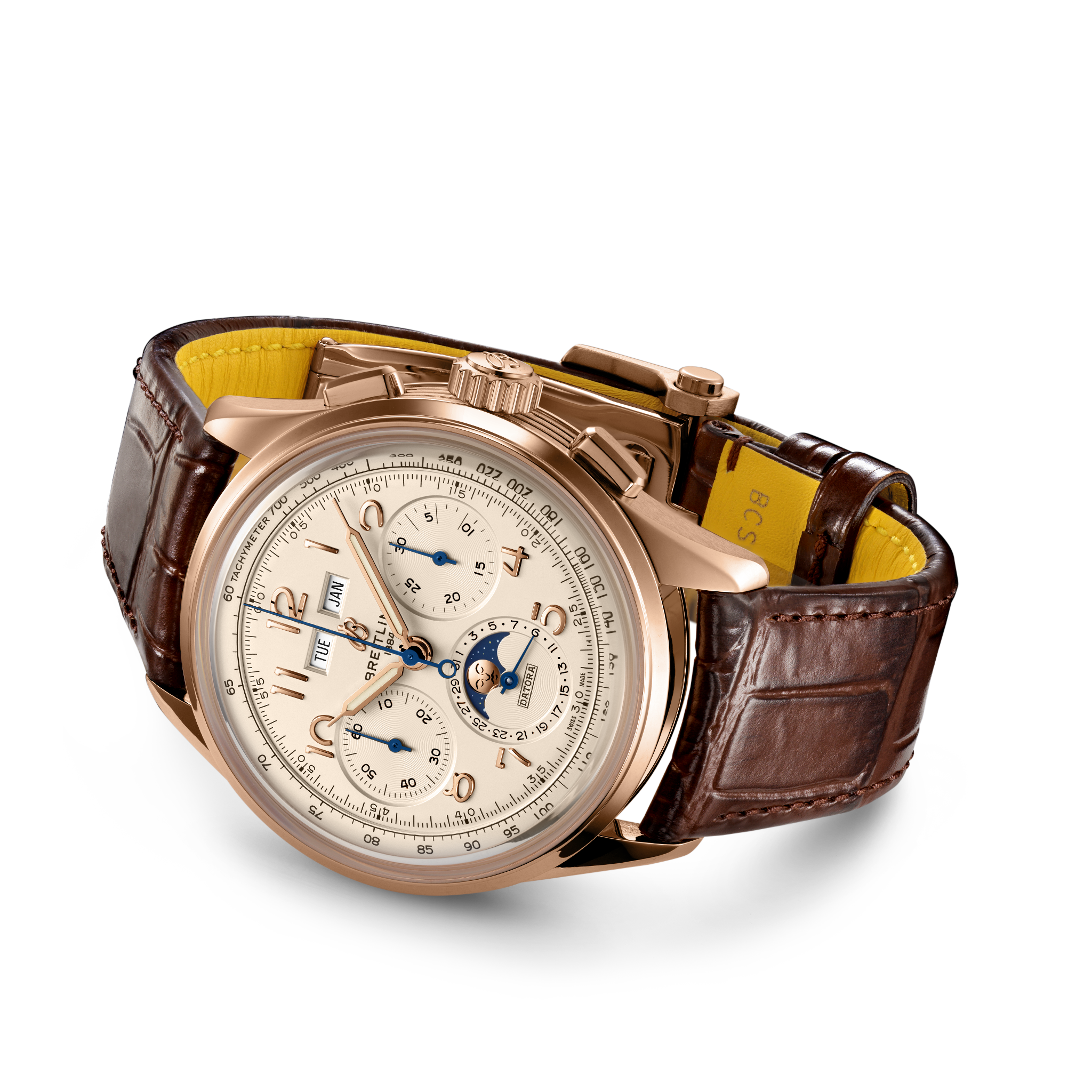 Breitling Premier B25 Datora 42, 18k Red Gold, Ref# RB2510371G1P1, Unworn 2024 - Image 3