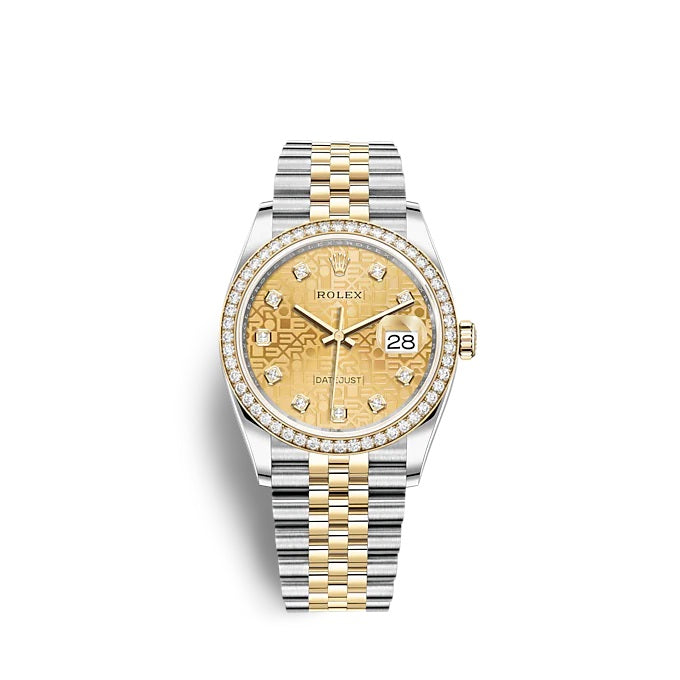 Rolex Datejust 36 Oystersteel and yellow gold Ref# 126283RBR-0019