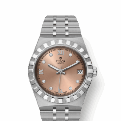 Tudor Royal, Stainless Steel with Diamond-set, 34mm, Ref# M28400-0011