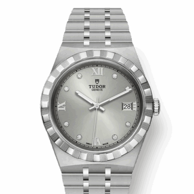 Tudor Royal, Stainless Steel and Diamond-set, 38mm, Ref# M28500-0002