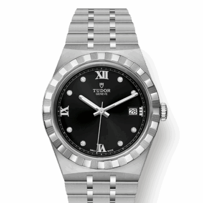Tudor Royal, Stainless Steel and Diamond-set, 38mm, Ref# M28500-0004