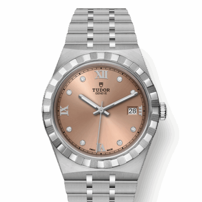 Tudor Royal, Stainless Steel with Diamond-set, 38mm, Ref# M28500-0009