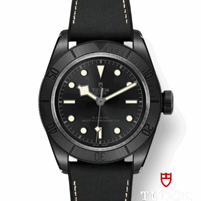 Tudor Black Bay Ceramic, 41mm, Ceramic and Black-PVD-treated 316L Stainless Steel, Ref# M79210CNU-0001