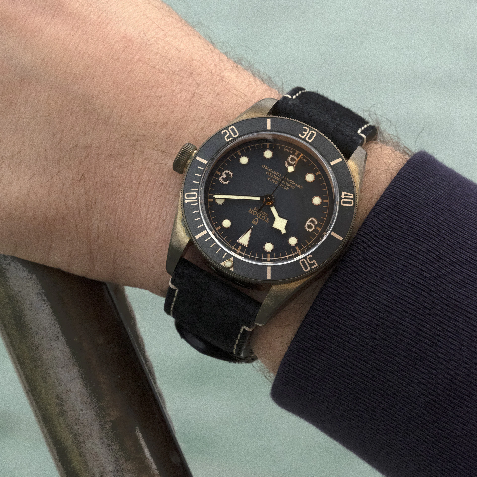 Tudor Black Bay Bronze, 43mm, Bronze, Ref# M79250BA-0001 - Image 4