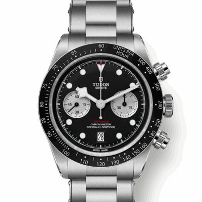 Unworn, Tudor Black Bay Chrono, 41mm, Stainless Steel, Ref# M79360N-0011, box and papers