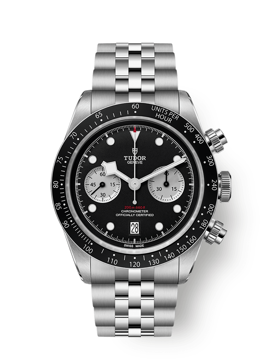 Unworn, Tudor Black Bay Chrono, 41mm, Stainless Steel, Ref# M79360N-0013, box and papers