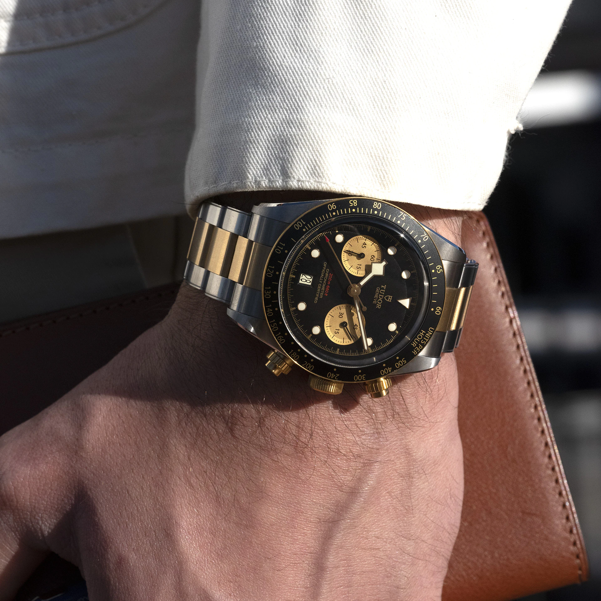 Tudor Black Bay Chrono S&G, 41mm, Stainless Steel and 18k Yellow Gold, Ref# M79363N-0001 - Image 5