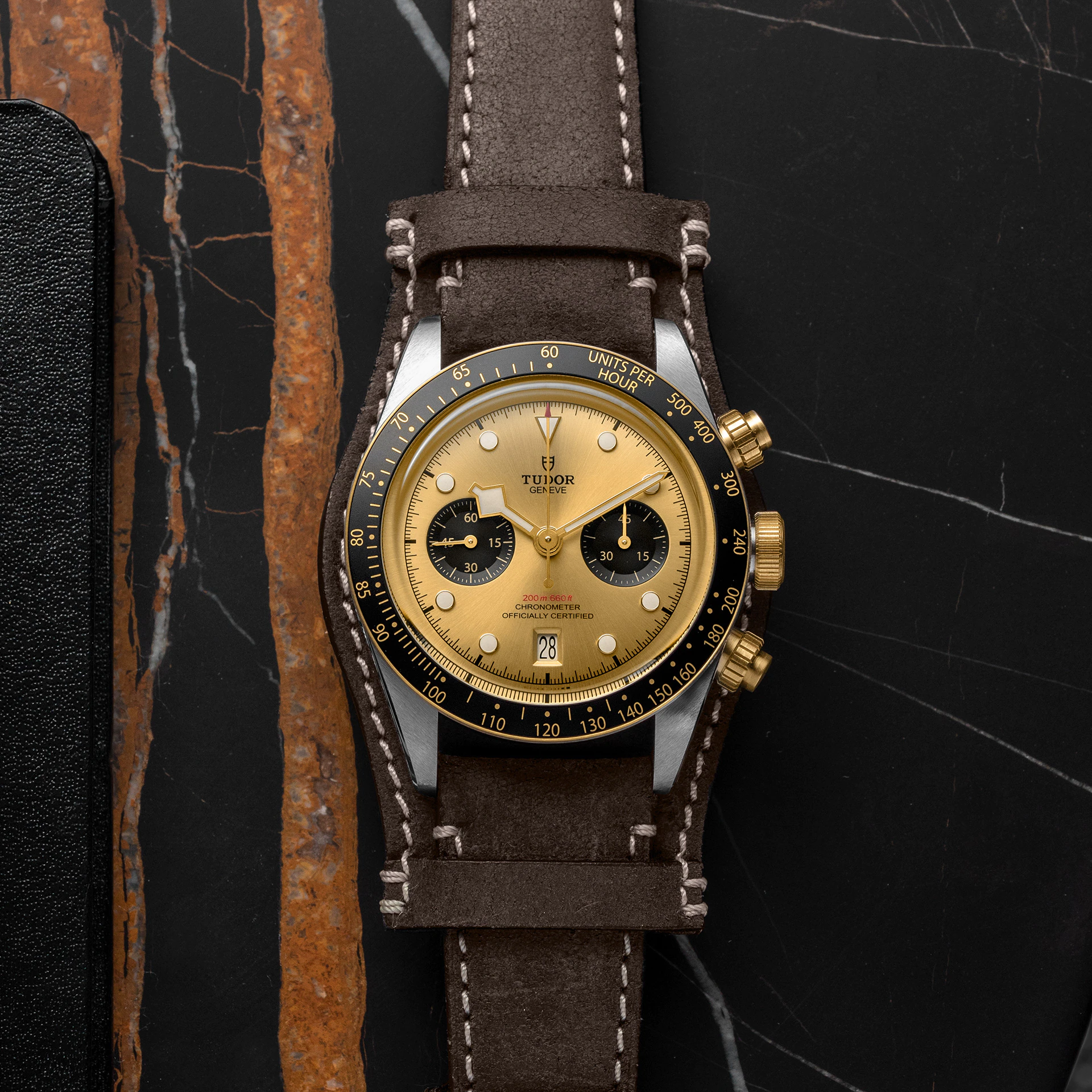 Tudor Black Bay Chrono S&G, 41mm, Stainless Steel and 18k Yellow Gold, Ref# M79363N-0008 - Image 3