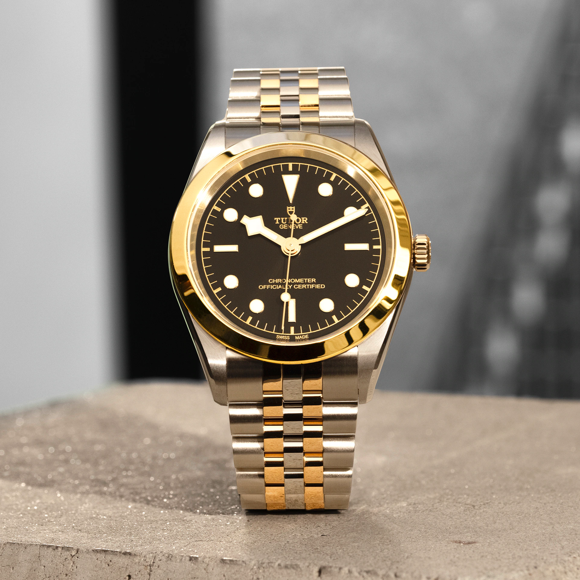 Tudor Black Bay 41 S&G, Stainless Steel and 18k Yellow Gold, Ref# M79683-0001 - Image 3