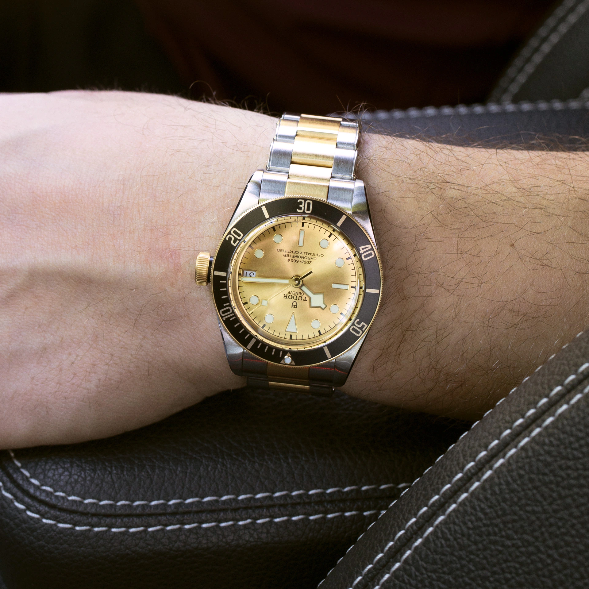 Tudor Black Bay S&G, 41mm, Stainless Steel and 18k Yellow Gold, Ref# M79733N-0004 - Image 5