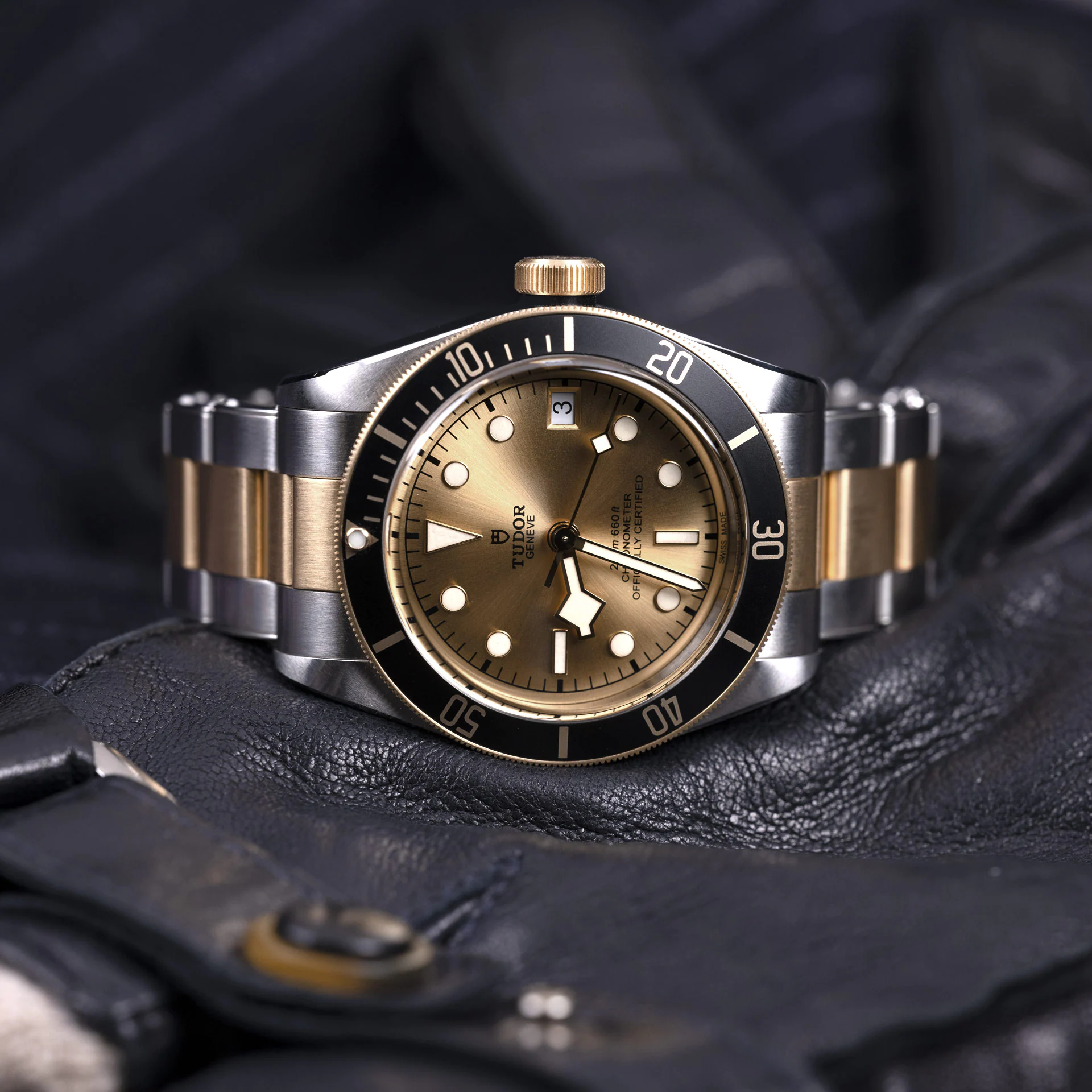 Tudor Black Bay S&G, 41mm, Stainless Steel and 18k Yellow Gold, Ref# M79733N-0004 - Image 3