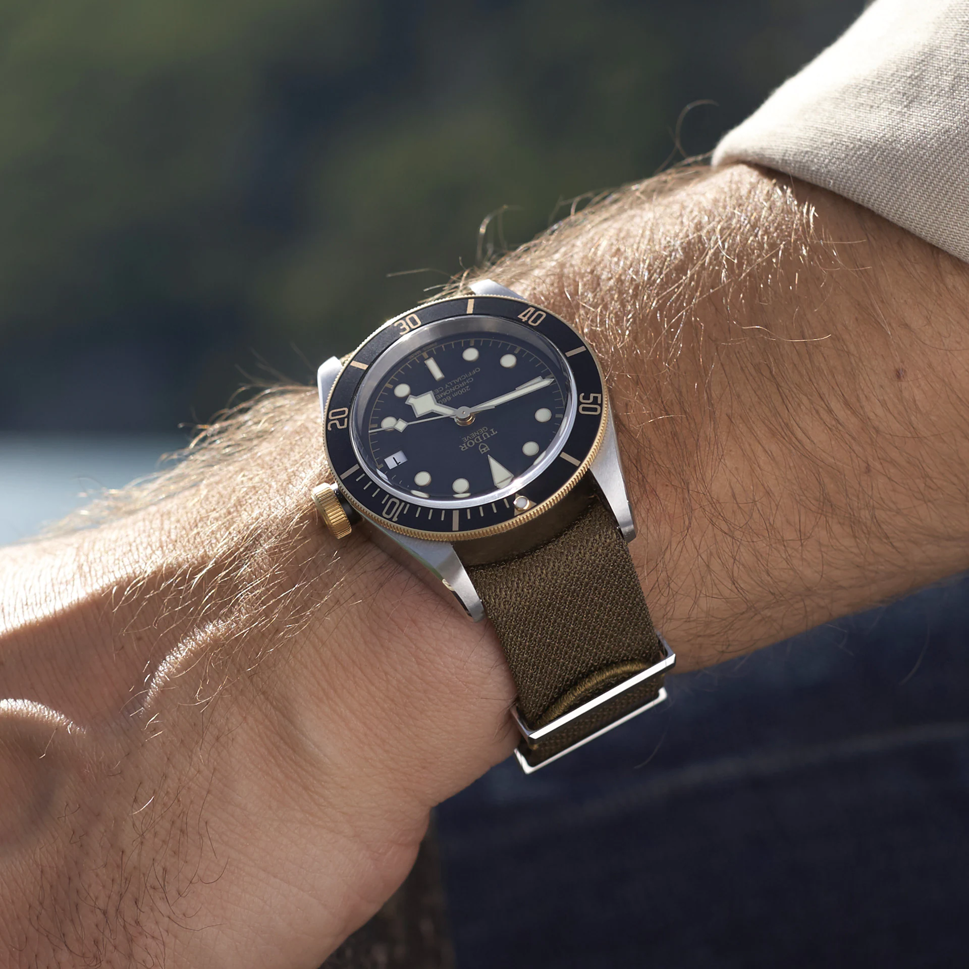 Tudor Black Bay S&G, 41mm, Stainless Steel and 18k Yellow Gold, Ref# M79733N-0005 - Image 4