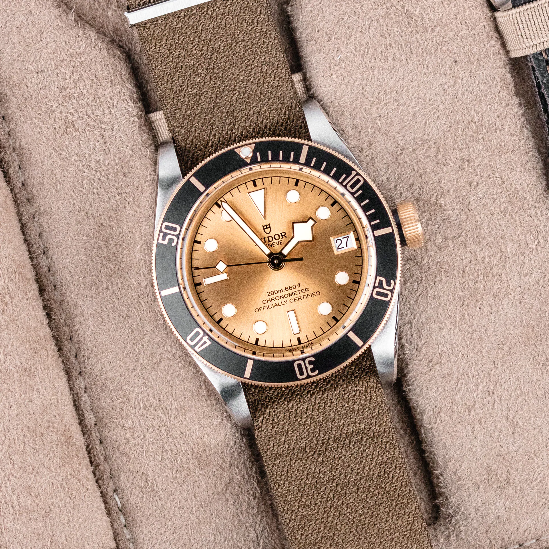 Tudor Black Bay S&G, 41mm, Stainless Steel and 18k Yellow Gold, Ref# M79733N-0006 - Image 2