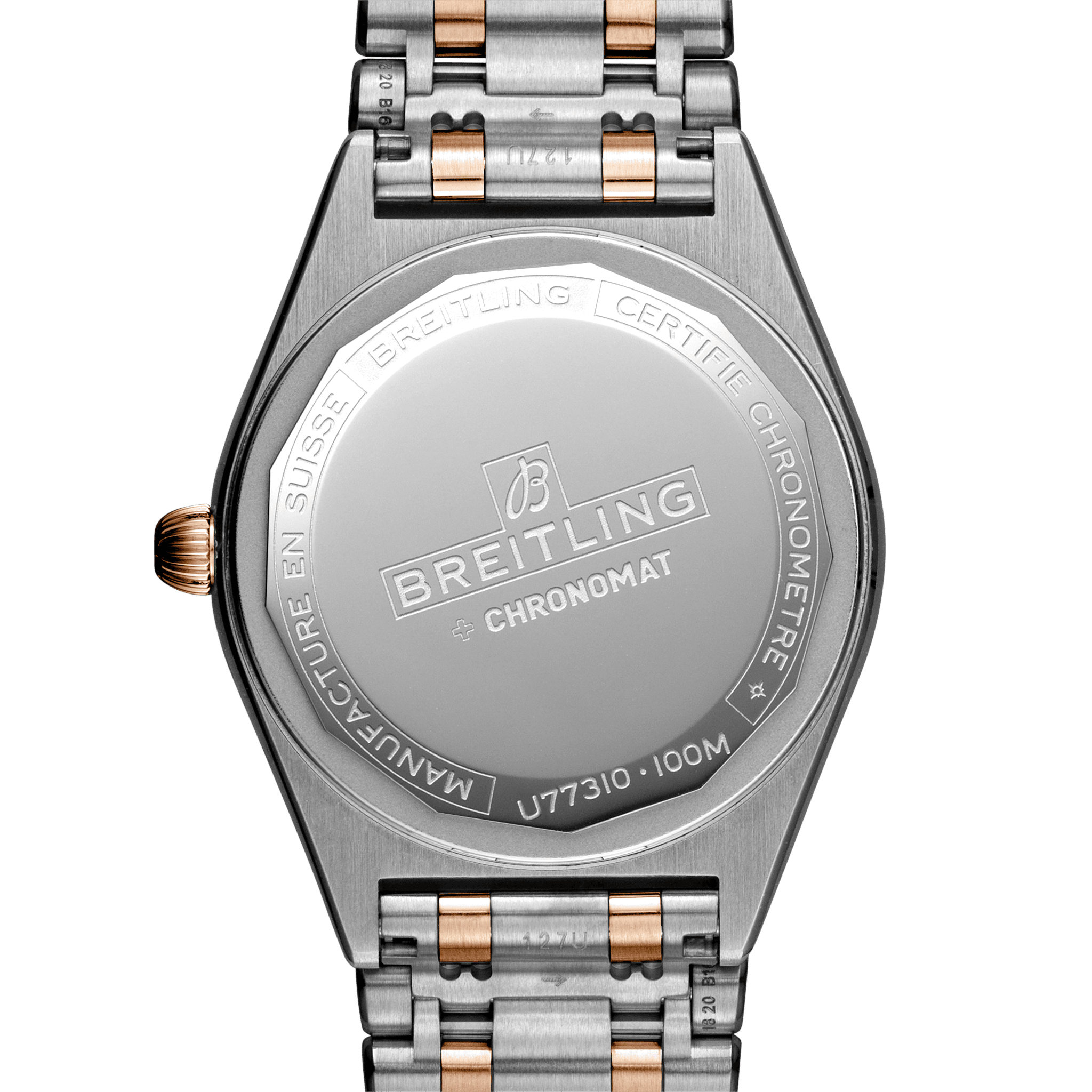 Breitling Chronomat 32, Stainless Steel, 18k Red Gold and 11 Diamonds, Ref# U77310101A2U1, Unworn 2024 - Image 4