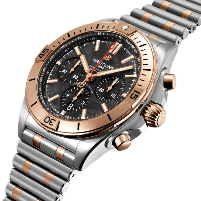 Breitling Chronomat B01 42 Stainless Steel & 18k Red Gold Ref# UB01341A1B1U1 - Image 2