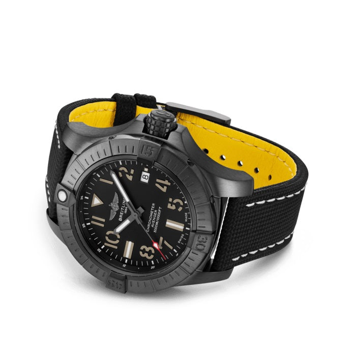 Breitling Avenger Automatic 45 Seawolf Night Mission DLC-Coated Titanium Ref# V17319101B1X1 - Image 3
