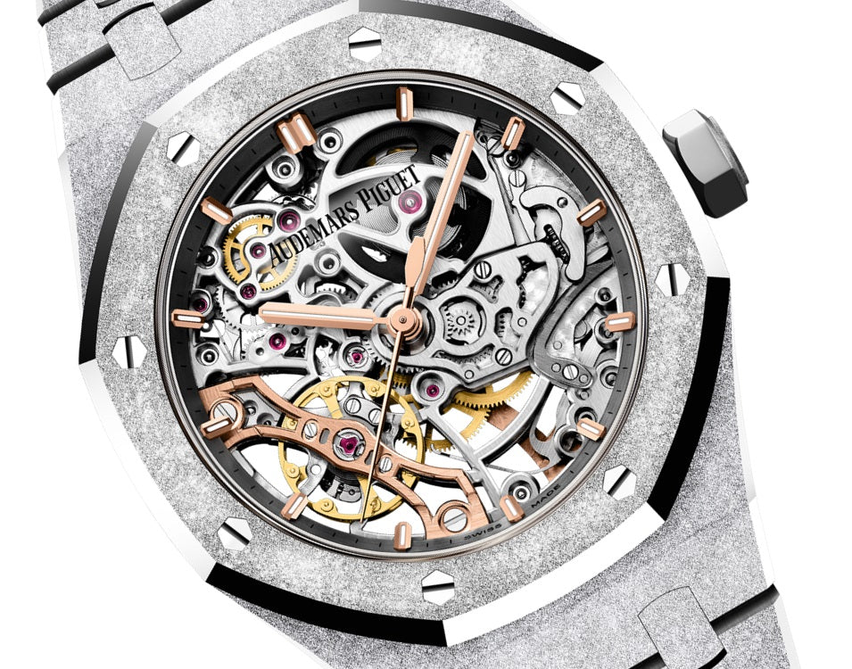 Audemars Piguet Royal Oak DOUBLE BALANCE WHEEL OPENWORKED Ref# 15466BC.GG.1259BC.01 - Image 2