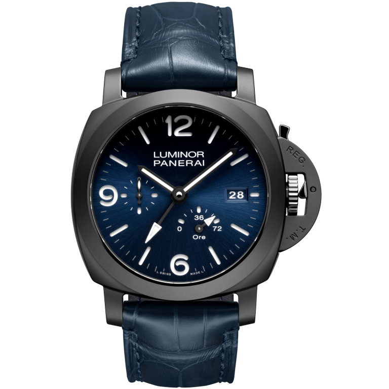 Unworn, Panerai Luminor GMT Power Reserve Ceramica, 44mm, Ref# PAM01574, box and papers