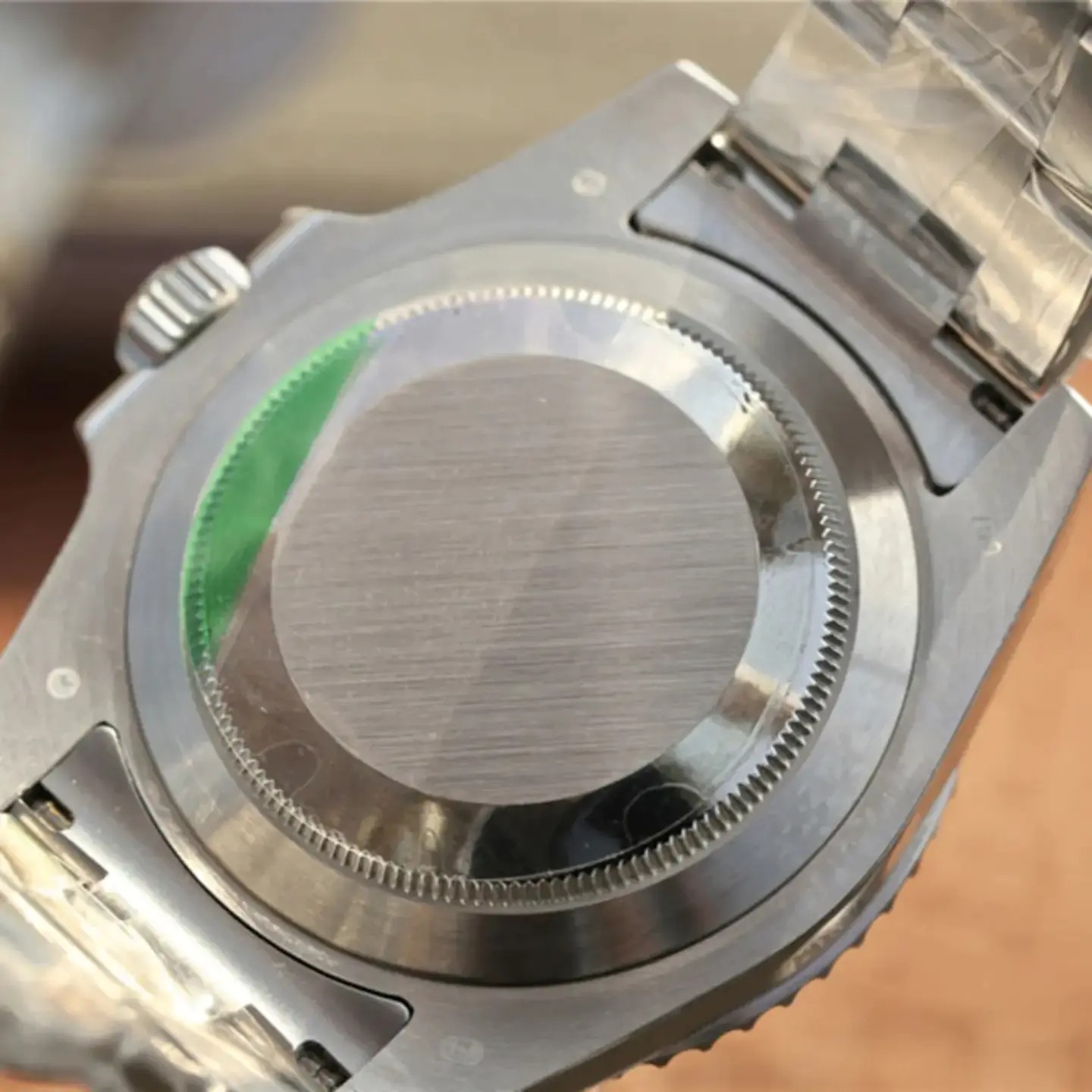 Rolex Submariner Silver Blue/Red Diamond, 40mm - Image 8