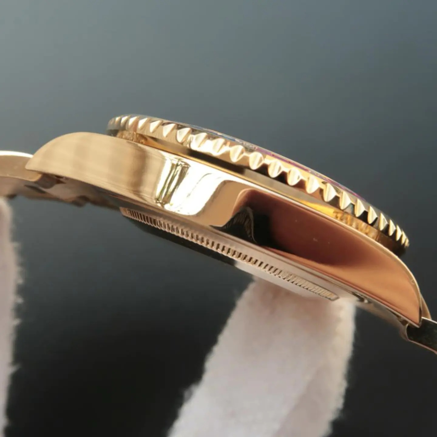 Rolex Submariner Golden Blue / Red Diamond Black Dial 40mm - Image 5